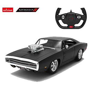 Coche de Radiocontrol con luz y sonido escala 1:16 Dodge Charger with engine Version