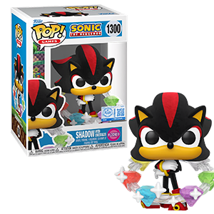 Figura POP Sonic: Shadow con esmeraldas