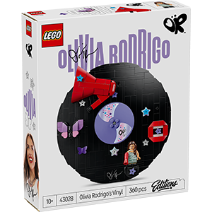 LEGO Editions Music Vinilo de Olivia Rodrigo 43028