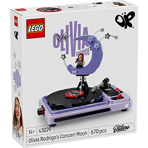 LEGO Editions Music Luna de Concierto de Olivia Rodrigo 43029