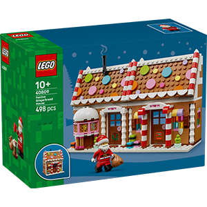 LEGO Casa de Galleta de Jengibre Festiva 40809
