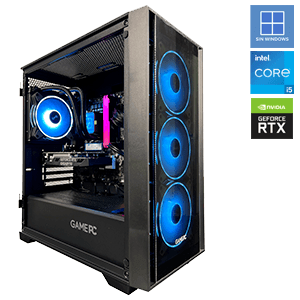GAMEPC 26I550A i5-12400F - RTX 5050 - 16GB - 1TB SSD - Ordenador Sobremesa Gaming (REACONDICIONADO)