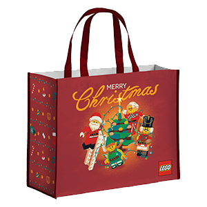 Bolsa Reutilizable Lego Merry Christmas