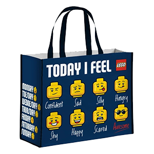 Bolsa Reutilizable Lego Blue Feelings