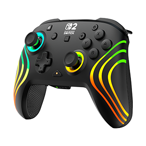 Mando RGB Wireless Turtle Beach Afterglow Negro - Switch 1 y 2