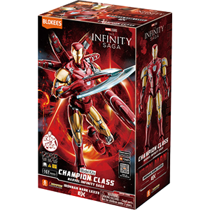 Figura Champion Class Marvel 01 Infinity Saga: Iron Man MK85 EX de 25 cm