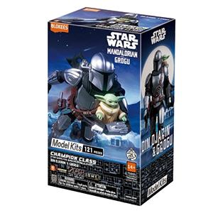 Figura Champion Class Star Wars 05: Mandalorian & Grogu
