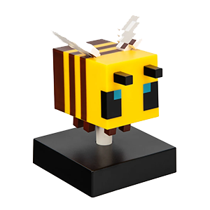 Figura con Luz Minecraft Bee Icon Light de 11 cm