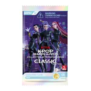 Sobre de cartas K-Pop Demon Hunters Classic Edition booster