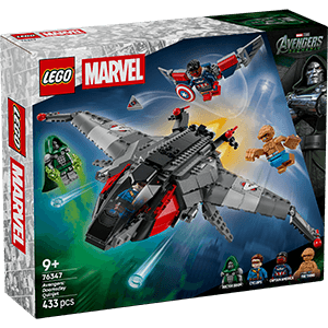 LEGO Marvel Quinjet de Avengers: Doomsday 76347