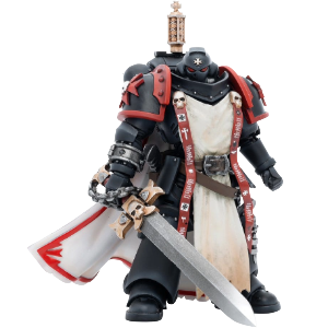 Figura articulada Warhammer 40k Black Templars Primaris Sword Brethren Eberwulf de 12 cm