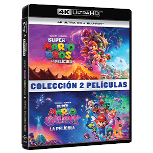 Pack Super Mario Películas 1 y 2 4K + BD
