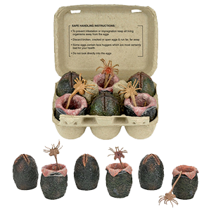 Pack de 6 figuras Huevos Aliens of Alien (40th Anniversary)