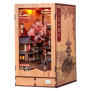 Maqueta Book Nook Twilight Sakura Path 23 x 12 cm