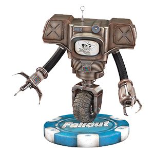 Figura Fallout Victor the Securitron de 25 cm