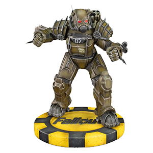 Figura Fallout NCR Power Armor de 25 cm