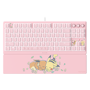 Razer Ornata V3 TKL Edición Pokémon Pikachu/Eevee US Layout - Teclado Gaming