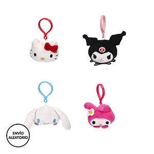 Colgante 3D de peluche Hello Kitty series 1 para bolsos y mochilas (surtido)