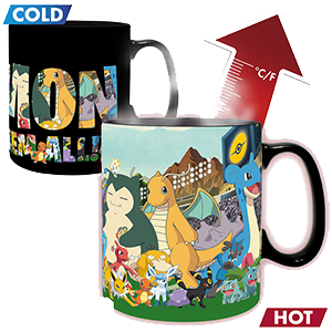 Taza Termosensible Pokemon Gotta catch em all de 460 ml