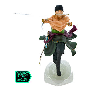 Figura luminiscente One Piece  Zoro de 18 cm