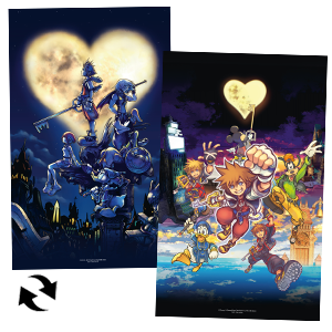 Kingdom Hearts Collection I -III - Póster Exclusivo GAME