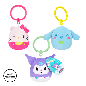 Colgante 3D Hello Kitty Squishmallows Neon de 8 cm (surtido)