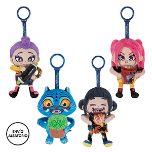 Llaveros de peluche retráctiles K-Pop de 10 cm (surtido)