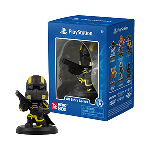 Figura PlayStation Helldivers Hero Box All Stars Series Helldiver de 10 cm