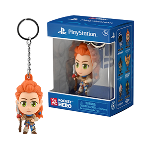 Llavero con figura PlayStation Horizon Pocket Hero Aloy de 5,5 cm