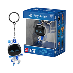 Llavero con figura PlayStation Astro Bot Pocket Hero Astro Bot de 5,5 cm