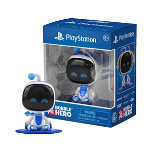 Figura con cabeza oscilante PlayStation Astro Bot Bobble Hero Astro bot de 6,3 cm