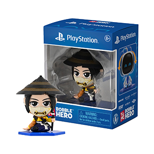 Figura con cabeza oscilante PlayStation Ghost of Yotei Bobble Hero Atsu de 6,3 cm