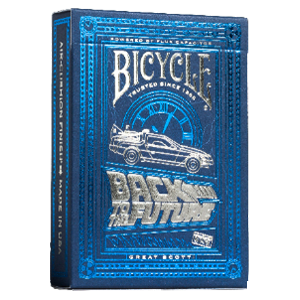 Baraja de Poker Bicycle Regreso al futuro