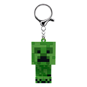 Figura 3D con Linterna Minecraft Creeper
