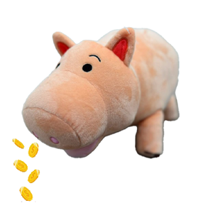 Hucha de Peluche Toy Story Cerdito Hamm de 20 cm