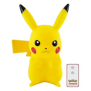Lámpara Pokemon: Pikachu Enfadado 25 cm + Remote control (REACONDICIONADO)