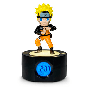 Reloj Despertador Naruto Shippuden: Naruto 18cm (REACONDICIONADO)