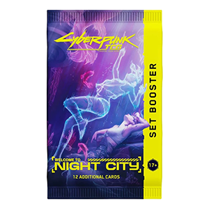 Sobre de cartas Booster TCG Cyberpunk (ingles)