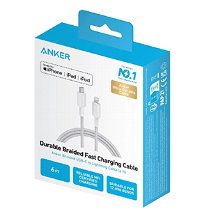 Anker USB-C to USB-C Cable  1,8 m Trenzado Black 1