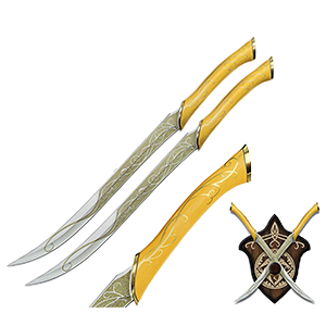 Replica cuchillos El Señor de los anillos 1/1 Fighting Knives of Legolas