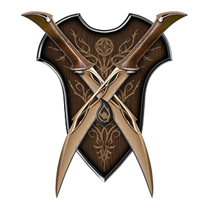 Replica Cuchillos The Hobbit 1/1 Fighting Knives of Tauriel