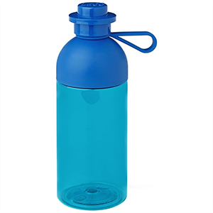 Botella de Tritan LEGO Azul transparente de 500 ml