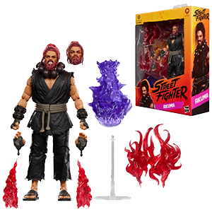 Figura Deluxe Street Fighter Akuma de 15 cm