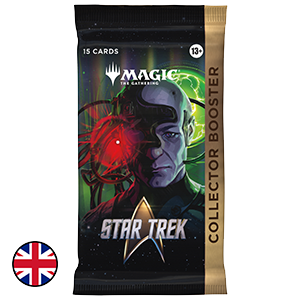 Sobre de cartas Magic: The Gathering Star Trek Collector Booster (inglés)