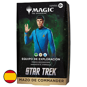 Mazo de cartas Magic: The Gathering Star Trek Commander Deck - Equipo de Exploración (Castellano)