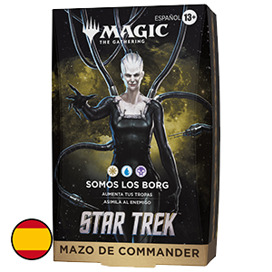 Mazo de cartas Magic: The Gathering Star Trek Commander Deck - Somos los Borg (Castellano)
