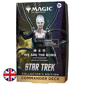 Mazo de cartas Magic: The Gathering Star Trek Commander Deck Collector - We Are The Borg (inglés)