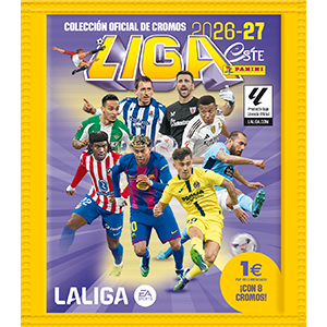 Sobre de cromos La Liga 2026-2027