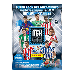 Megapack de cromos Megacracks La Liga 2026-2027