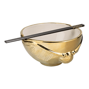 Bowl de Ramen con palillos Harry Potter Golden Snitch